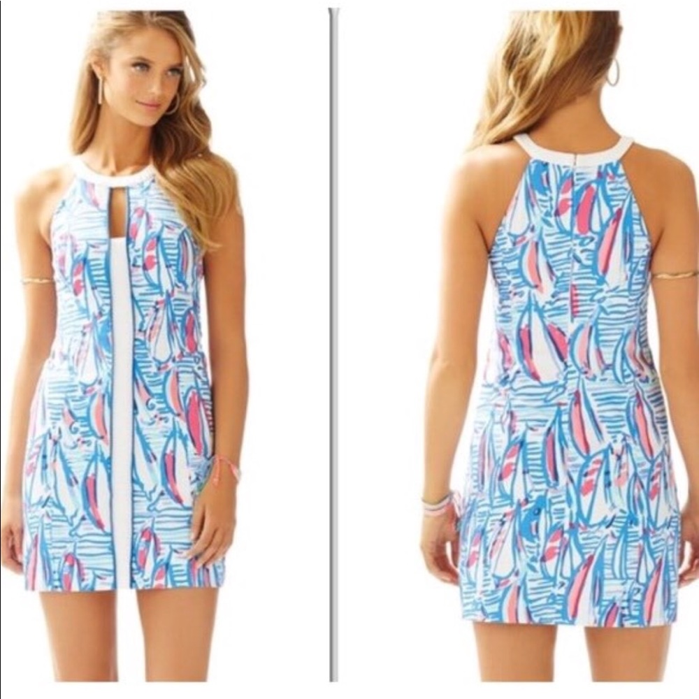 Lilly Pulitzer Red Right Return Dress size 10